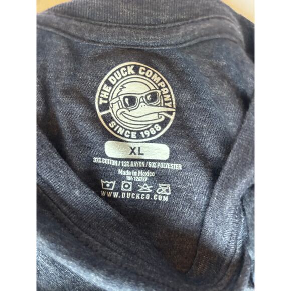 The Duck Company: Red Rocks long sleeve cotton blend t-shirt. Men’s xl - Picture 4 of 5